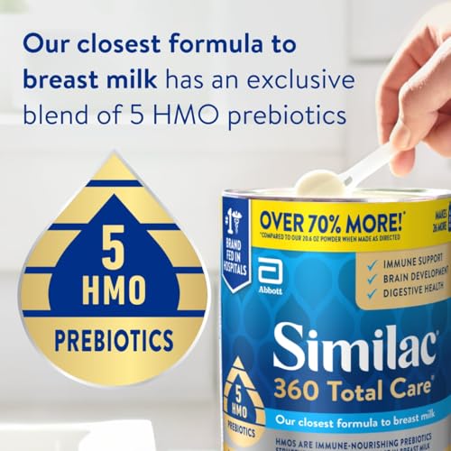 Three pack of Similac 360 Total Care formula