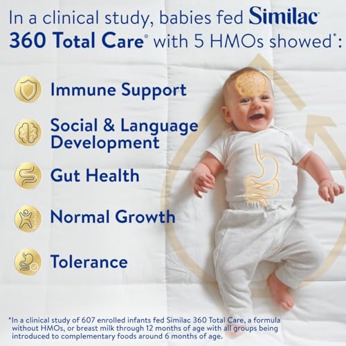 Similac 360 Total Care nutrition label