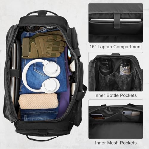 Internal compartments of the G4Free travel bag