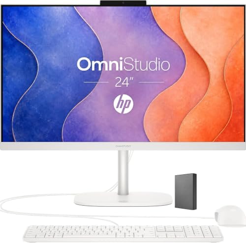 HP 24-inch OmniStudio front view