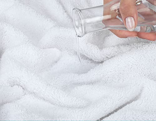 Bright White Turkish towel dimensions
