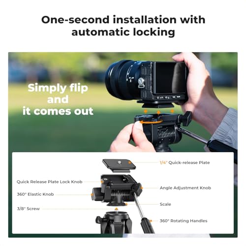Adjustable tripod height demonstration