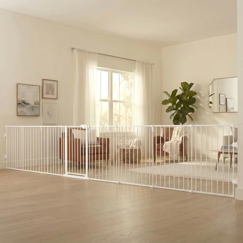 Regalo 192-inch baby gate full view