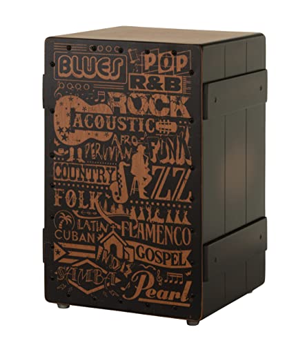 Close up of Music Genre silkscreened faceplate