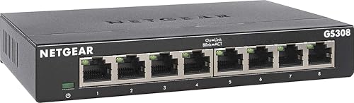 NETGEAR 8-Port Gigabit Ethernet Switch