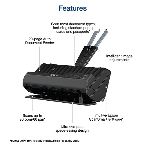 Epson Workforce ES-C220 scan path