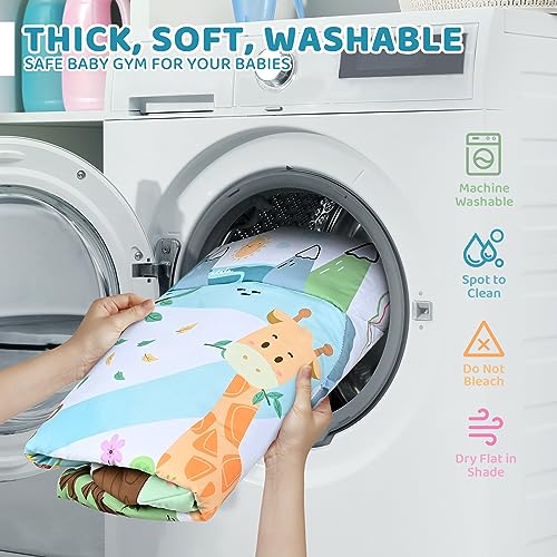Soft washable fabric surface details