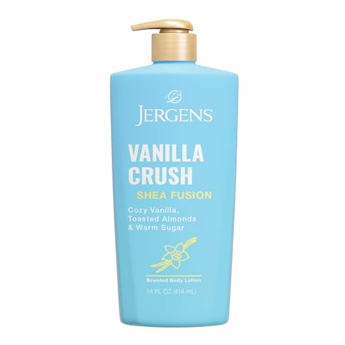 Jergens Shea Fusion Vanilla Crush bottle