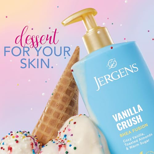 Front label of Jergens Shea Fusion 14 fl oz lotion