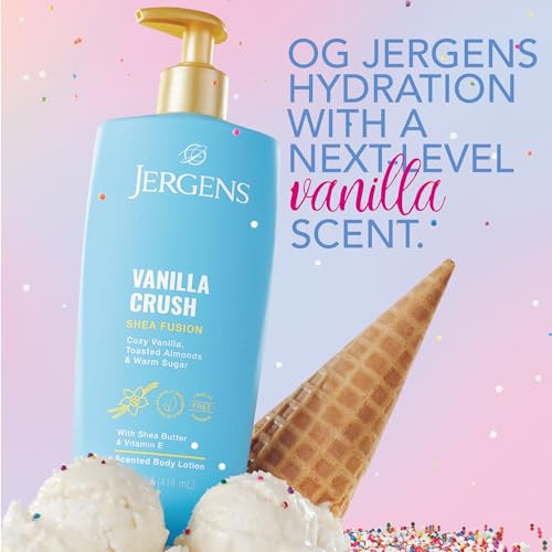 Jergens Shea Fusion Vanilla Crush scent description