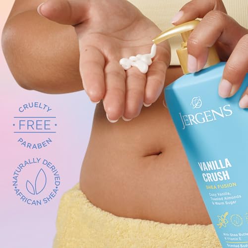 Texture of Jergens Shea Fusion moisturizer