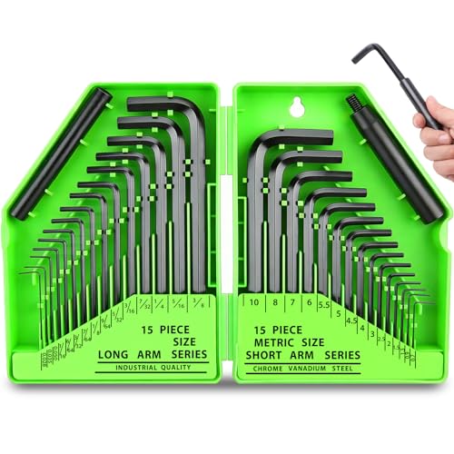 SWANLAKE GARDEN TOOLS 32-piece hex key set in case