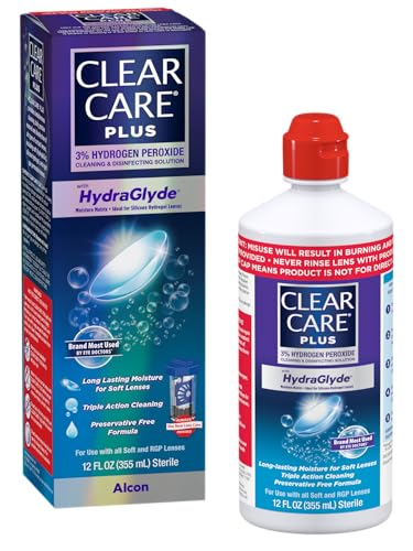 Clear Care Plus 12 Oz bottle front view