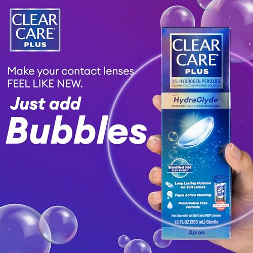 Clear Care Plus lens case and solution set