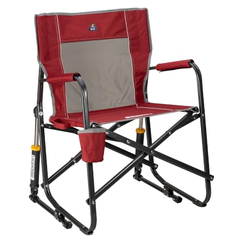 GCI Outdoor Freestyle Rocker Cinnamon side view