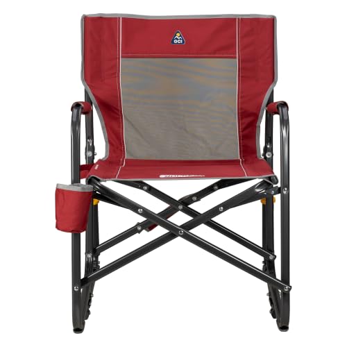 GCI Outdoor Freestyle Rocker mesh back detail