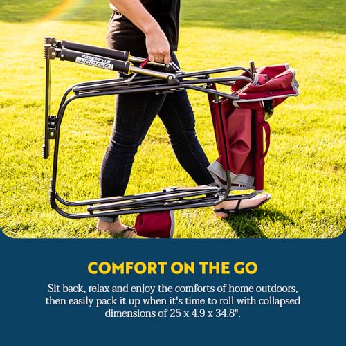 GCI Outdoor Freestyle Rocker unfolded front view