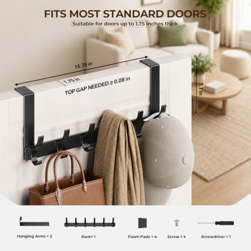 Optish over the door hooks profile
