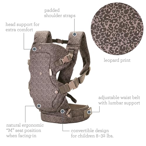 Adjustable waist belt on Infantino carrier