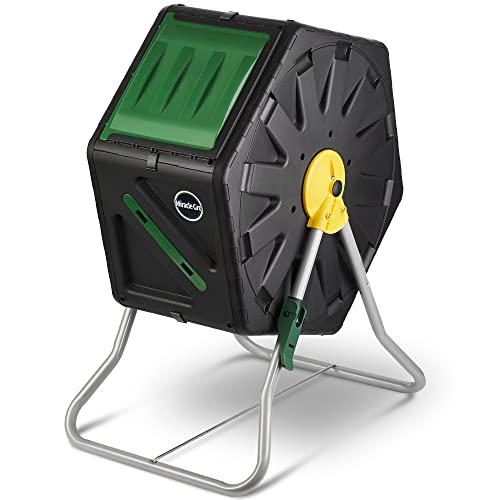 Miracle-Gro 18.5 gallon compost tumbler black