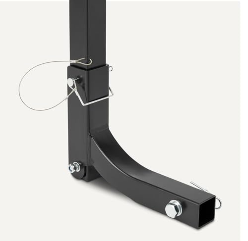 Close up of the steel frame and tie-downs