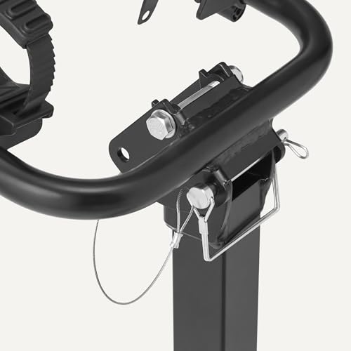 Basics 4-Bike Hitch Rack attached to a 2-inch hitch