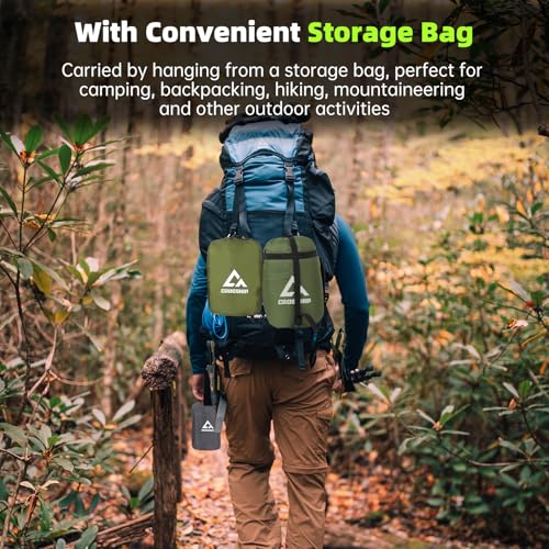 Complete hammock kit packed for travel