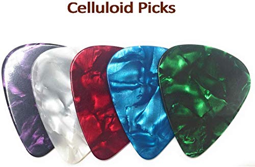 Five guitar picks accessory