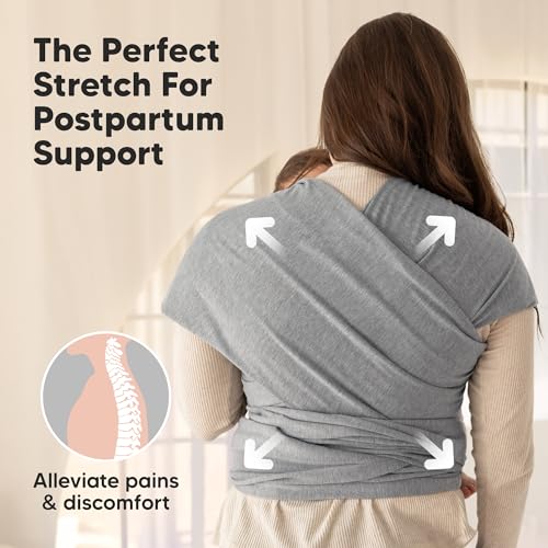 KeaBabies baby carrier in Classic Gray packaging