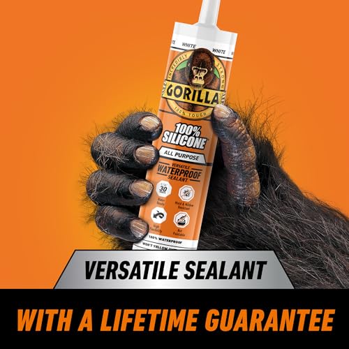 Gorilla white sealant cartridge label