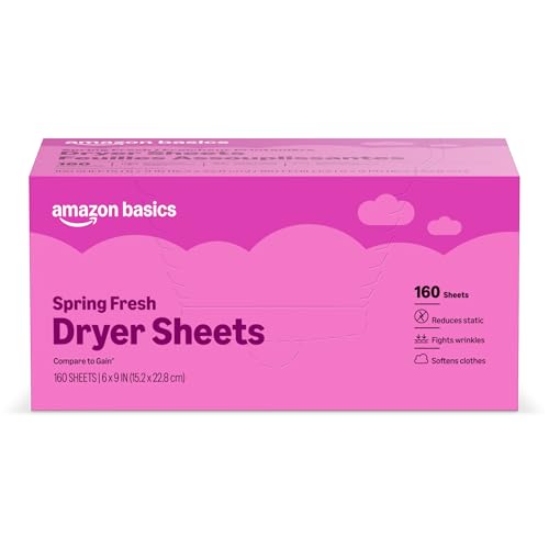 Basics Spring Fresh Dryer Sheets box