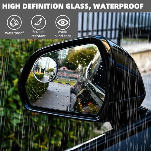 Pair of 2 inch automotive mirrors