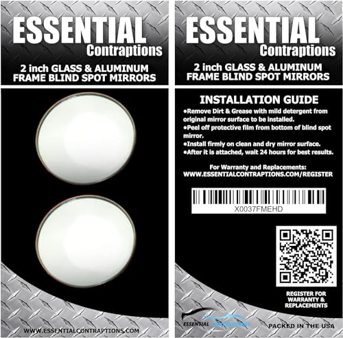 Essential Contraptions mirror packaging contents