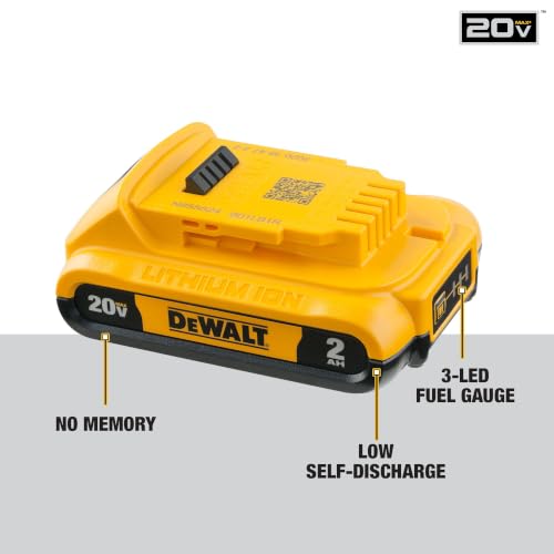 Ergonomic handle and trigger of the DEWALT drill