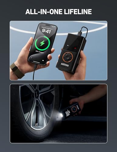 Compact AstroAI L7 held in hand