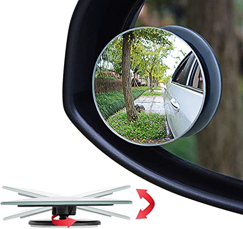 Ampper 2 inch round blind spot mirror pack