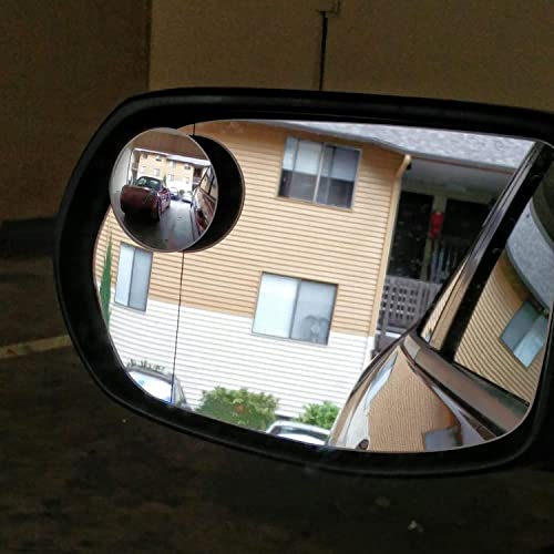 Ampper blind spot mirror installed on car side mirror