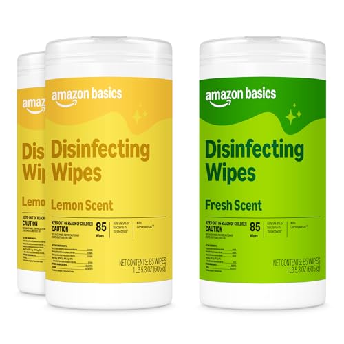 Basics Disinfecting Wipes 255 count pack