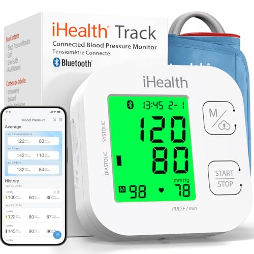 iHealth Track Smart Blood Pressure Monitor front view
