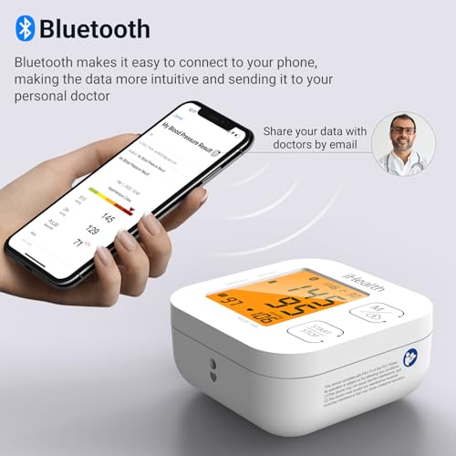 Side profile of iHealth 550BT monitor