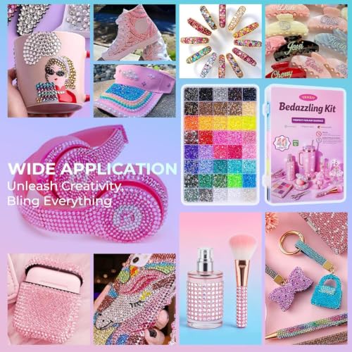 Iridescent Resin Rhinestone Collection