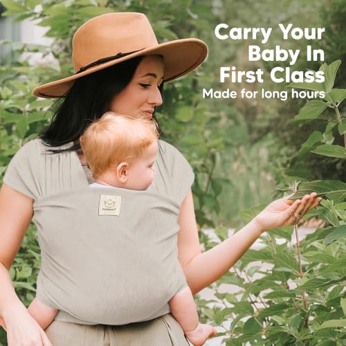 KeaBabies baby carrier in Stone Gray