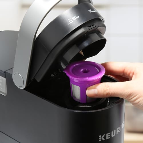 Pro Mael filter being placed into a coffee pod