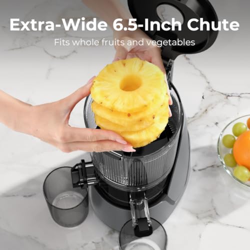 Large 100oz hopper capacity view