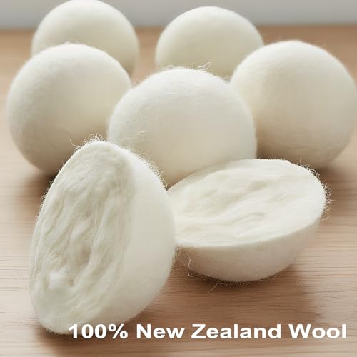 Qiseec dryer balls in linen storage bag