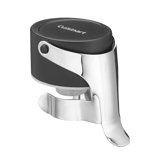 Cuisinart stopper attached to a bottle