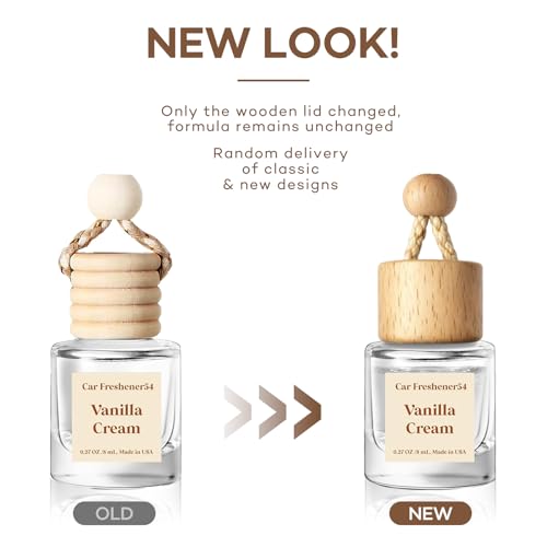 HoogaLife Vanilla Cream glass bottle hanging