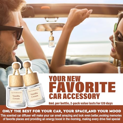 HoogaLife car air freshener in vehicle