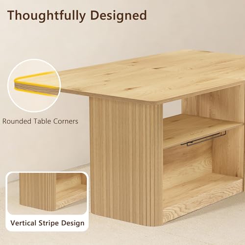Integrated wine glass holder on dining table