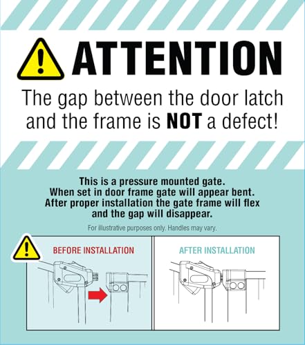 Regalo safety gate packaged for home use